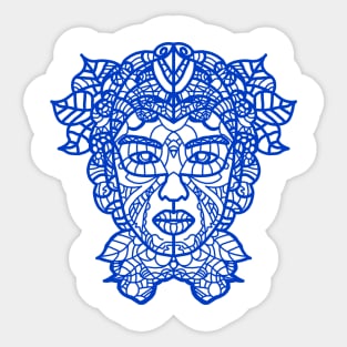 Mother Earth Blue Sticker